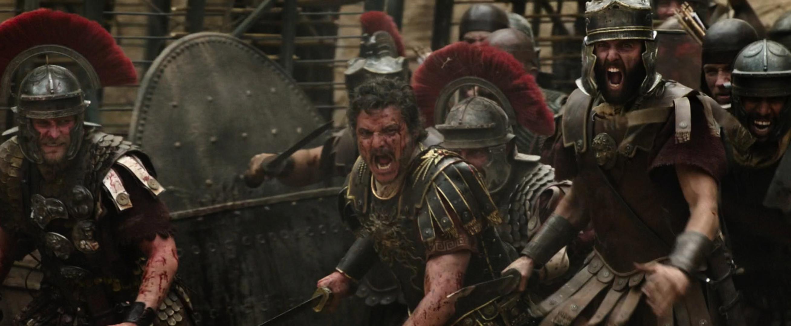 Los Angeles.CA.USA. Pedro Pascal in a scene in (C) Paramount Pictures, Gladiator II (2024). Director:Ridley Scott Source: Gladiator  Plot: Set about 20 years after the events from Gladiator, Lucius Verus was once the imperial heir of Rome but is now living in obscurity outside the empire in North Africa. He is captured and becomes a gladiator, fighting against the Roman emperors Caracalla and Geta.  Ref:LMK110-100724-002 Supplied by LMKMEDIA. Editorial Only. Landmark Media is not the copyright owner of these Film or TV stills but provides a service only for recognised Media outlets. pictures@lmkmedia.com Photo: Supplied by LMK / ipa-agency.net/IPA