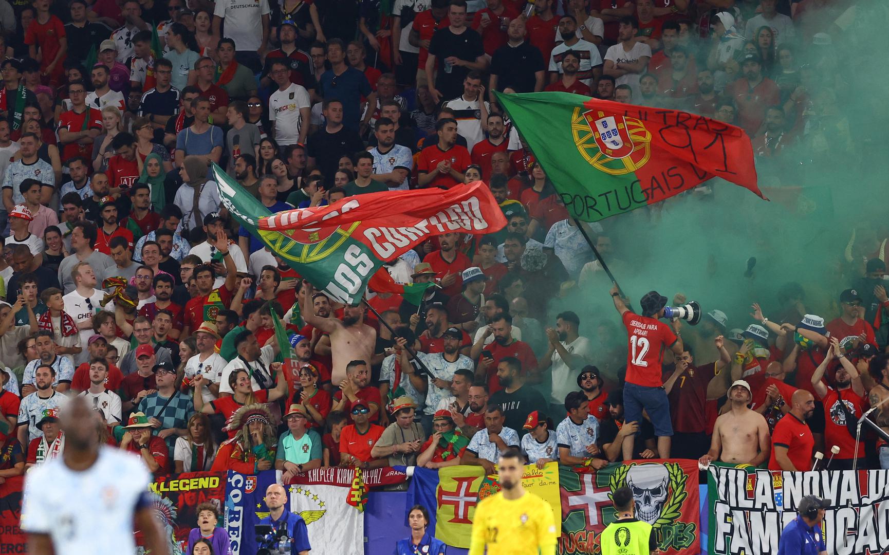 Na 21. mjestu su Portugalci, samo 37.000 navijača došlo je uživo gledati kapetana Cristiana Ronalda i društvo.

