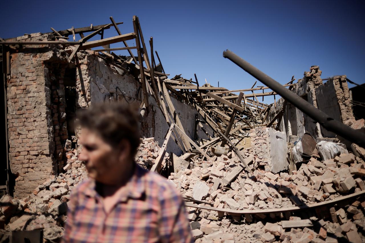 'War has reached us' - Russian strike shocks southern Ukrainian village