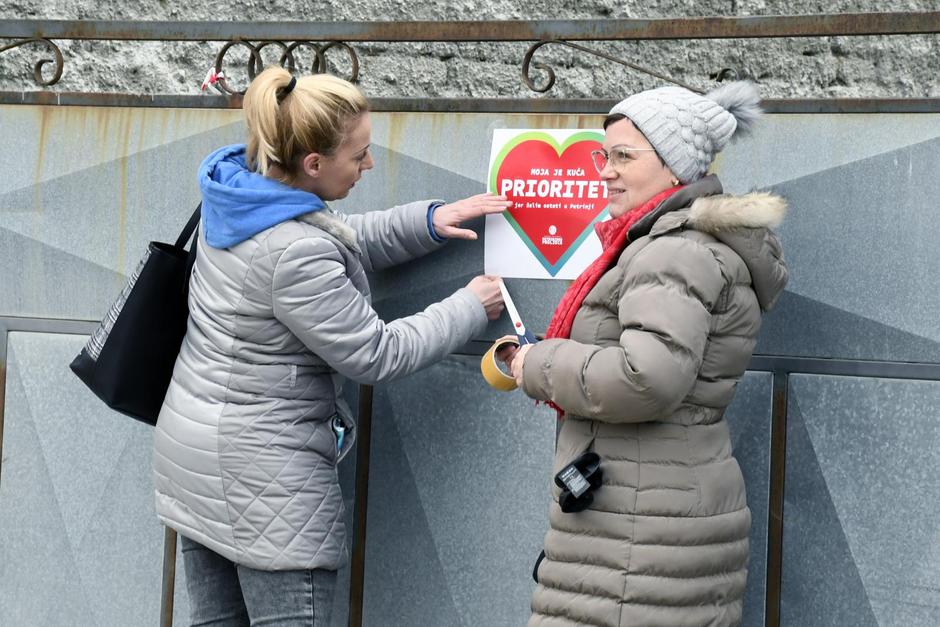 Petrinja: Akcija građana "Moja kuća je prioritet"