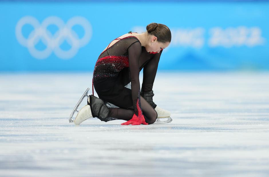 (BEIJING2022)CHINA-BEIJING-OLYMPIC WINTER GAMES-FIGURE SKATING-TEAM EVENT-WOMEN SINGLE SKATING-FREE SKATING (CN)