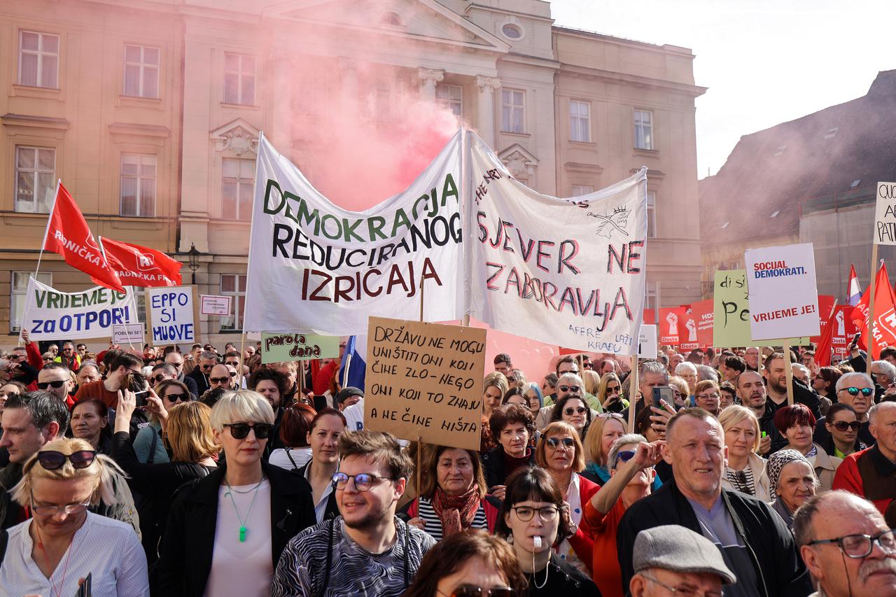 Zagreb: Nikola Grmoja o aktualnim temama