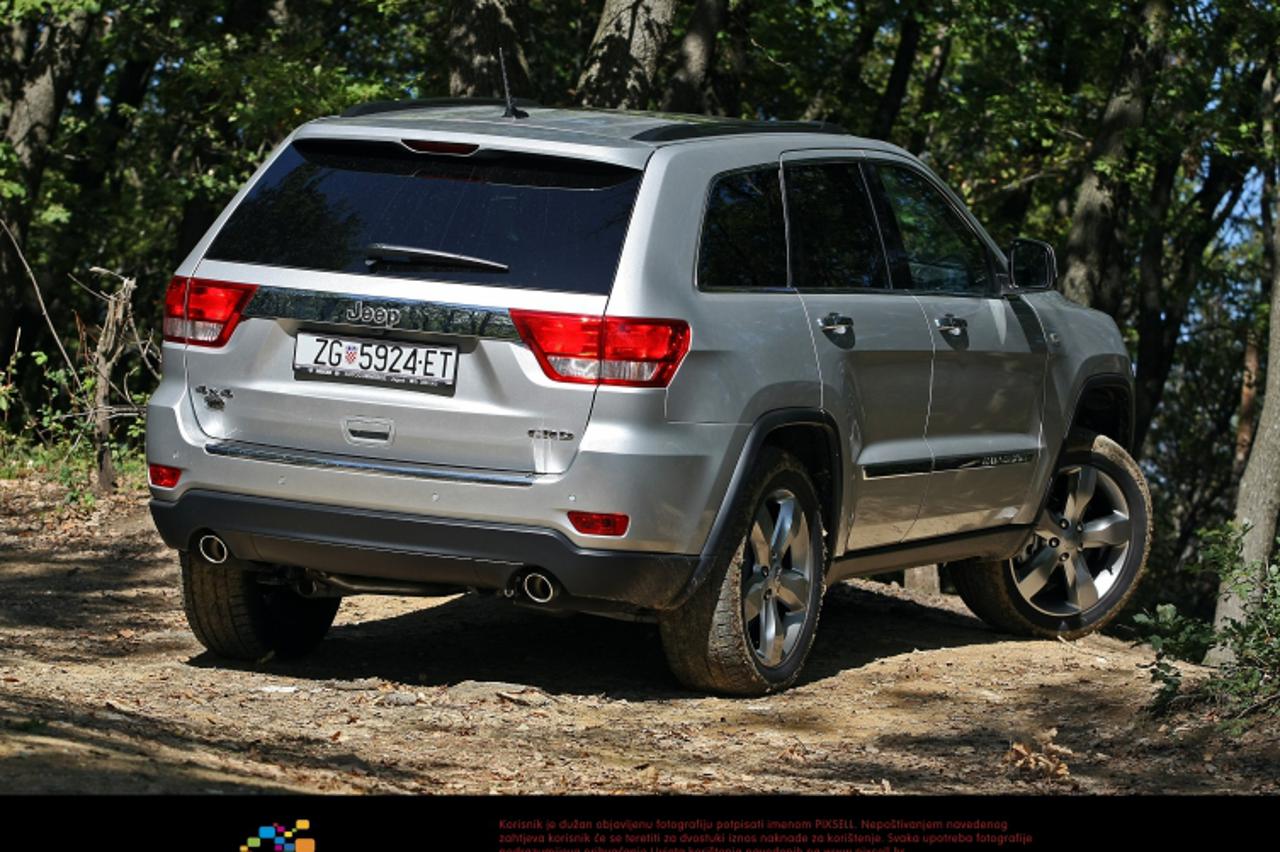 '25.09.2012., Zagreb - Veliki auto test,Jeep Grand Cherokee.  Photo: Jurica Galoic/PIXSELL'