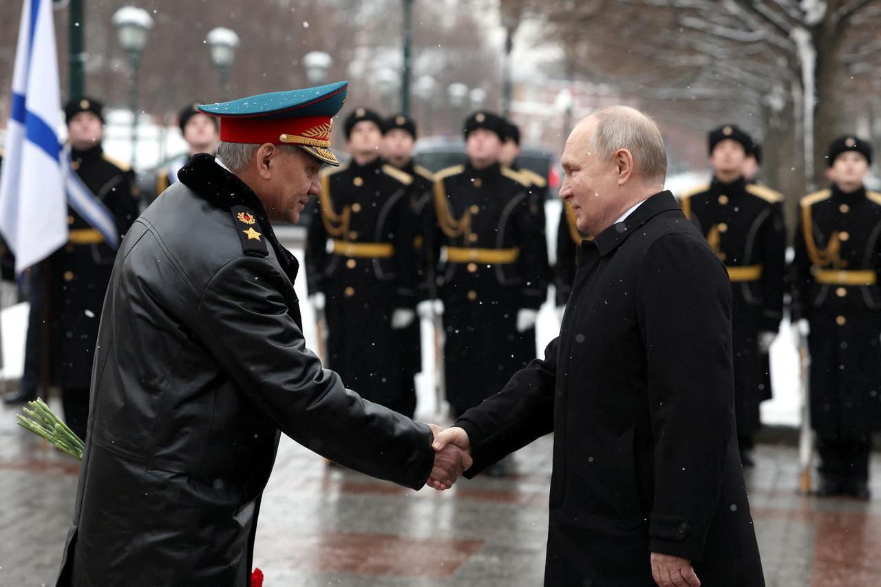 Russia's President Putin marks Army Day