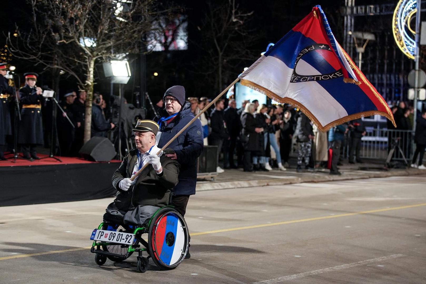 09.01.2025., Banja Luka, Bosna i Hercegovina - Povodom Dana Republike Srpske u Banja Luci se odrzava svecani defile u kojem sudjeluje ukupno 3.400 ljudi. Photo: Dejan Rakita/PIXSELL