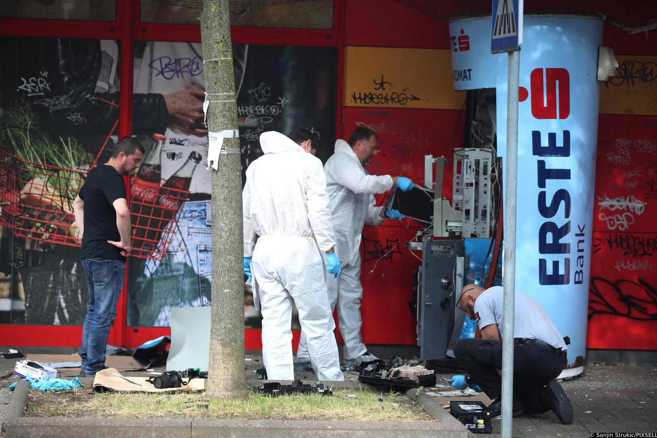 Eksplozija bankomata probudila Zagrepčane treću noć za redom