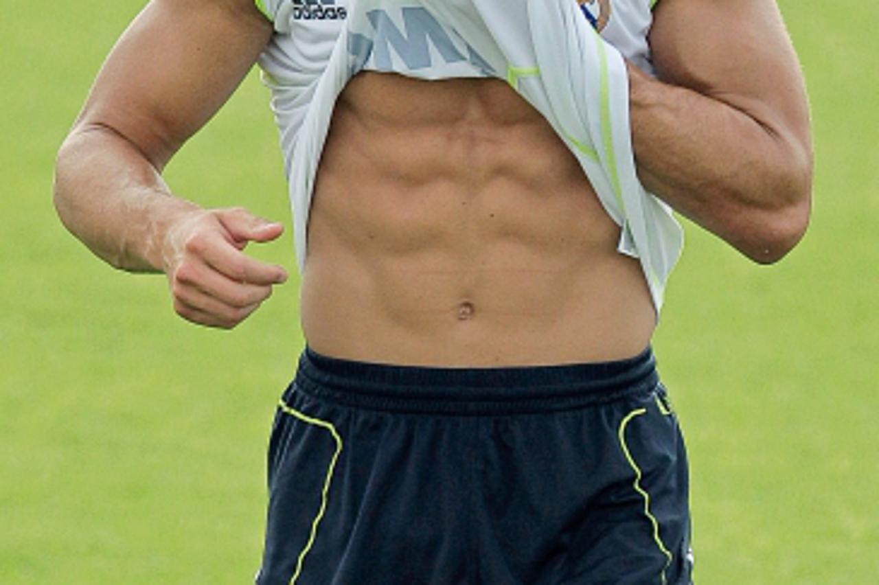 'MADRID (10/08/2010).- Real Madrid training session at Valdebebas, Real Madrid City. Cristiano Ronaldo...Photo: Cesar Cebolla /  nph *** Local Caption *** Fotos sind ohne vorherigen schriftliche Zusti