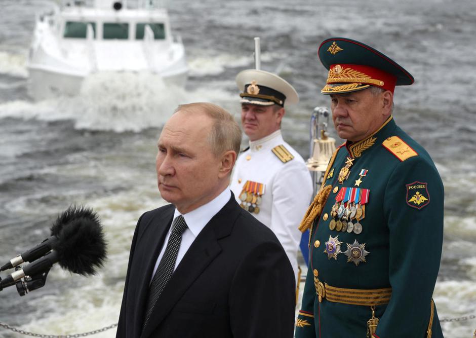 Russian Navy Day celebrations in Saint Petersburg