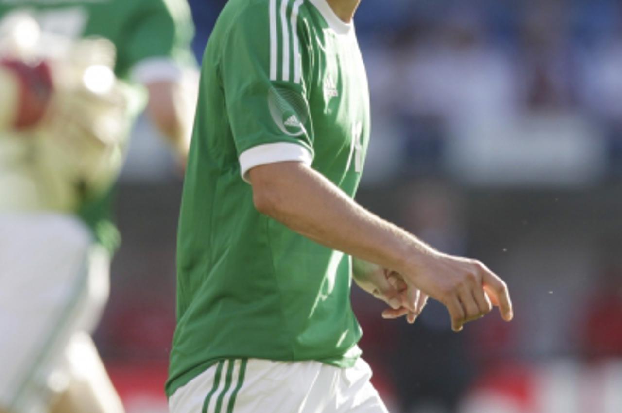 'Miroslav Klose, Basel, 27.05.2012, International Friendly, Switzerland - Germanyl, Foto: APF  Veroeffentlichung nur gegen Honorar, zahlbar an -  APF - Agentur fuer professionelle Fotografie -  Hirsch