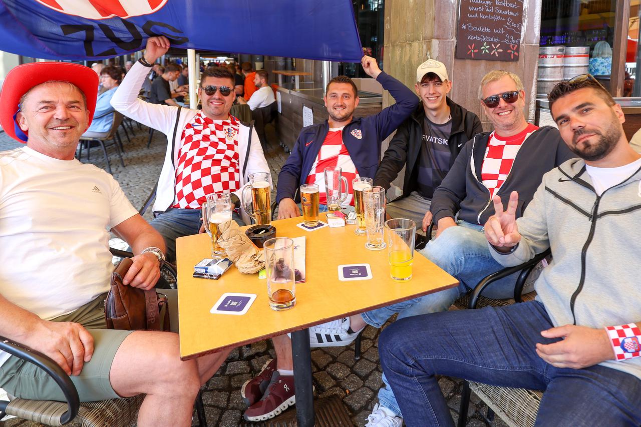 Leipzig: Prvi pristigli hrvatski navijači prognoziraju ishod utakmice