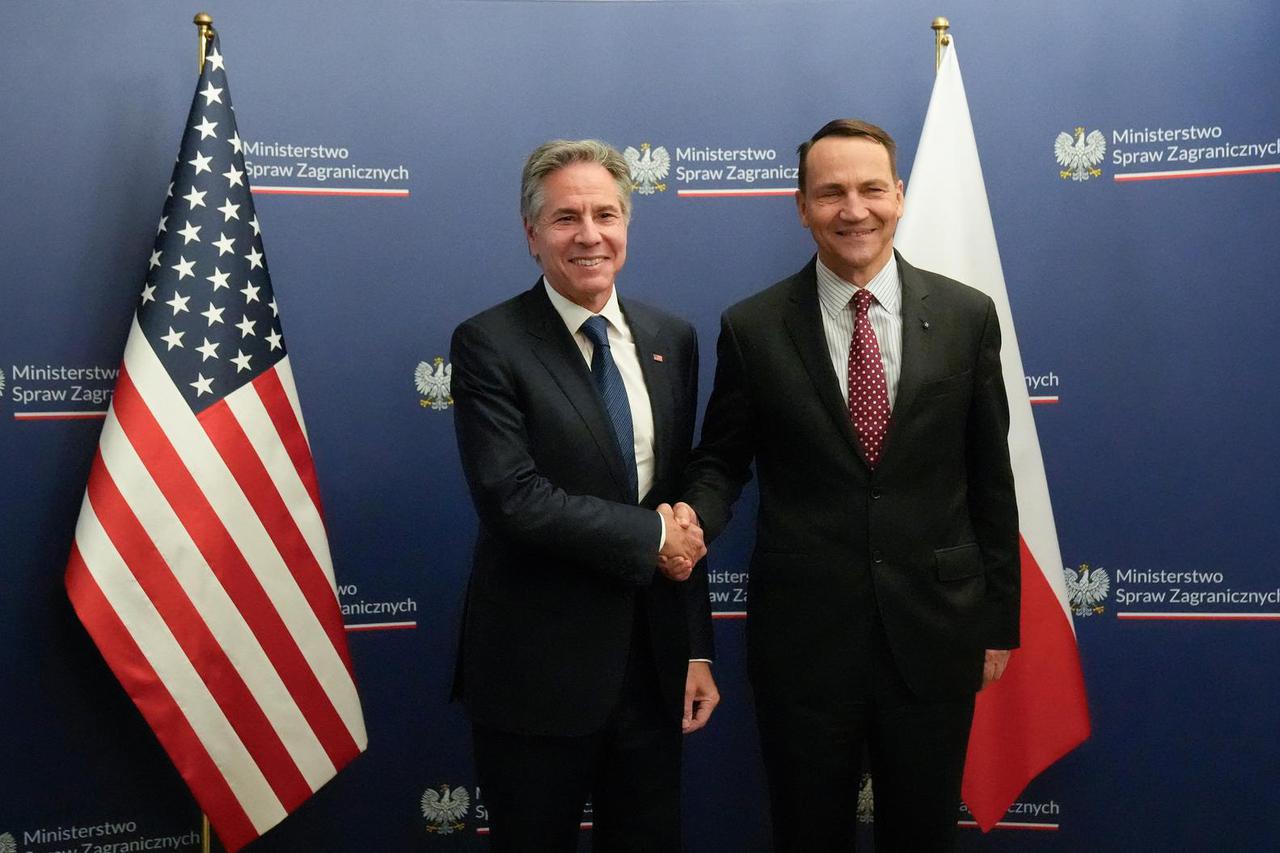 U.S. Secretary of State Antony Blinken visits Warsaw