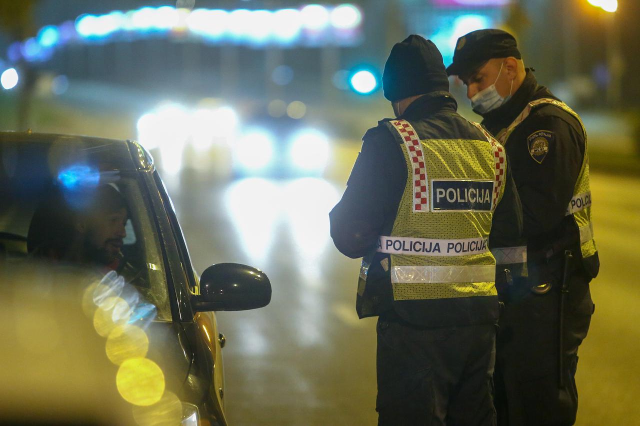 Zagreb: Prometna policija kontrolira vozače povodom Martinja