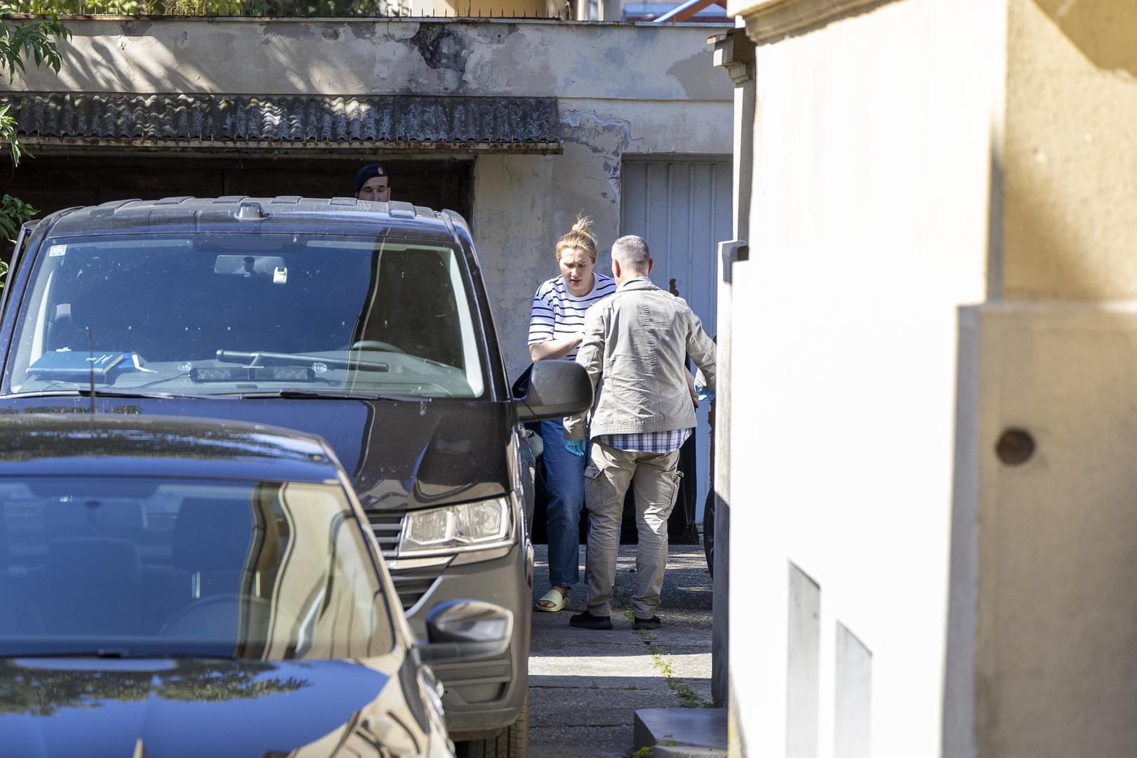 21.09.2024., Osijek - Vise osoba uhiceno je jutros na podrucju Zagreba, Osijeka i Vukovara zbog sumnje u koruptivna kaznena djela, a medju njima je i Josip Skoric, bivsi sef Hrvatskih cesta: Djelatnici policije provode pretres u Skoricevoj kuci.  Photo: Borna Jaksic/PIXSELL