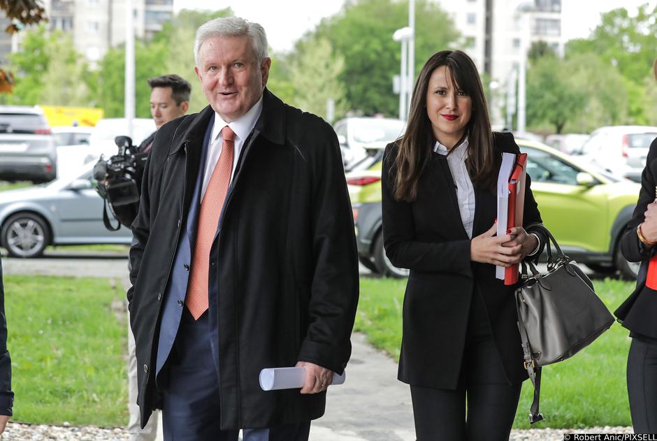 Zagreb: Ivica Todorić dolazi u zgradu Kockice gdje se održava optužno vijeće za 'Veliki Agrokor'