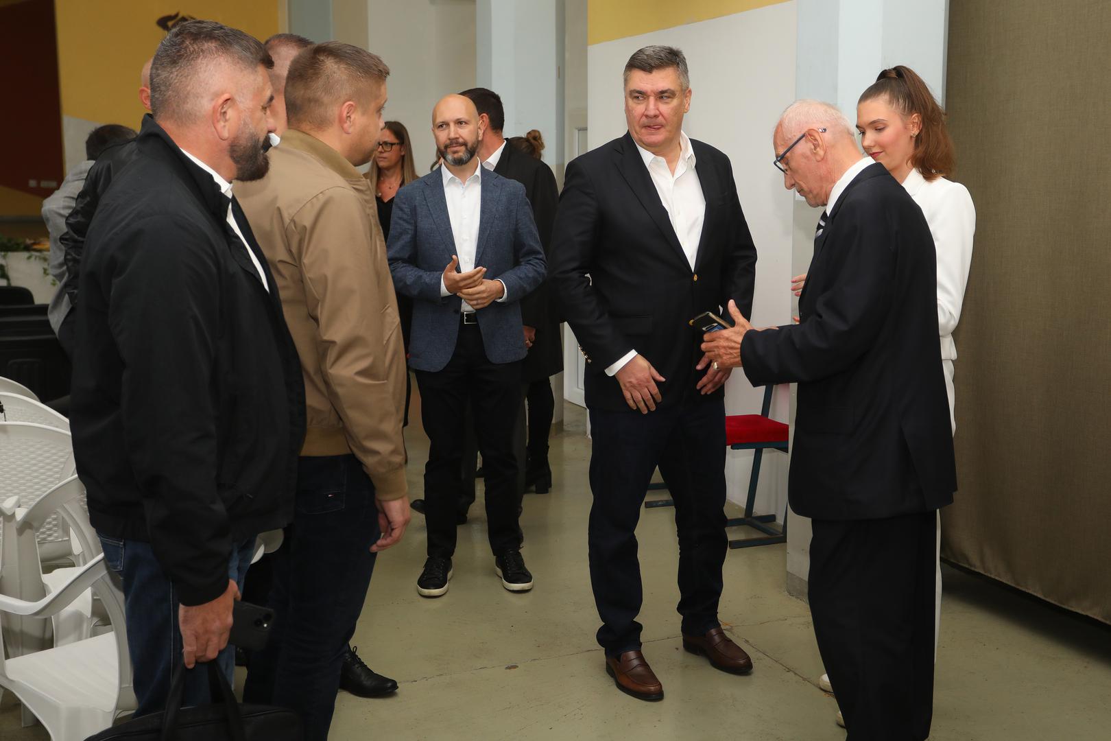 13.09.2024., Kamanje - Predsjednik RH Zoran Milanovic nazocio je svecanoj sjednici opcinskog vijeca Kamanje povodom Dana opcine. Photo: Kristina Stedul Fabac/PIXSELL