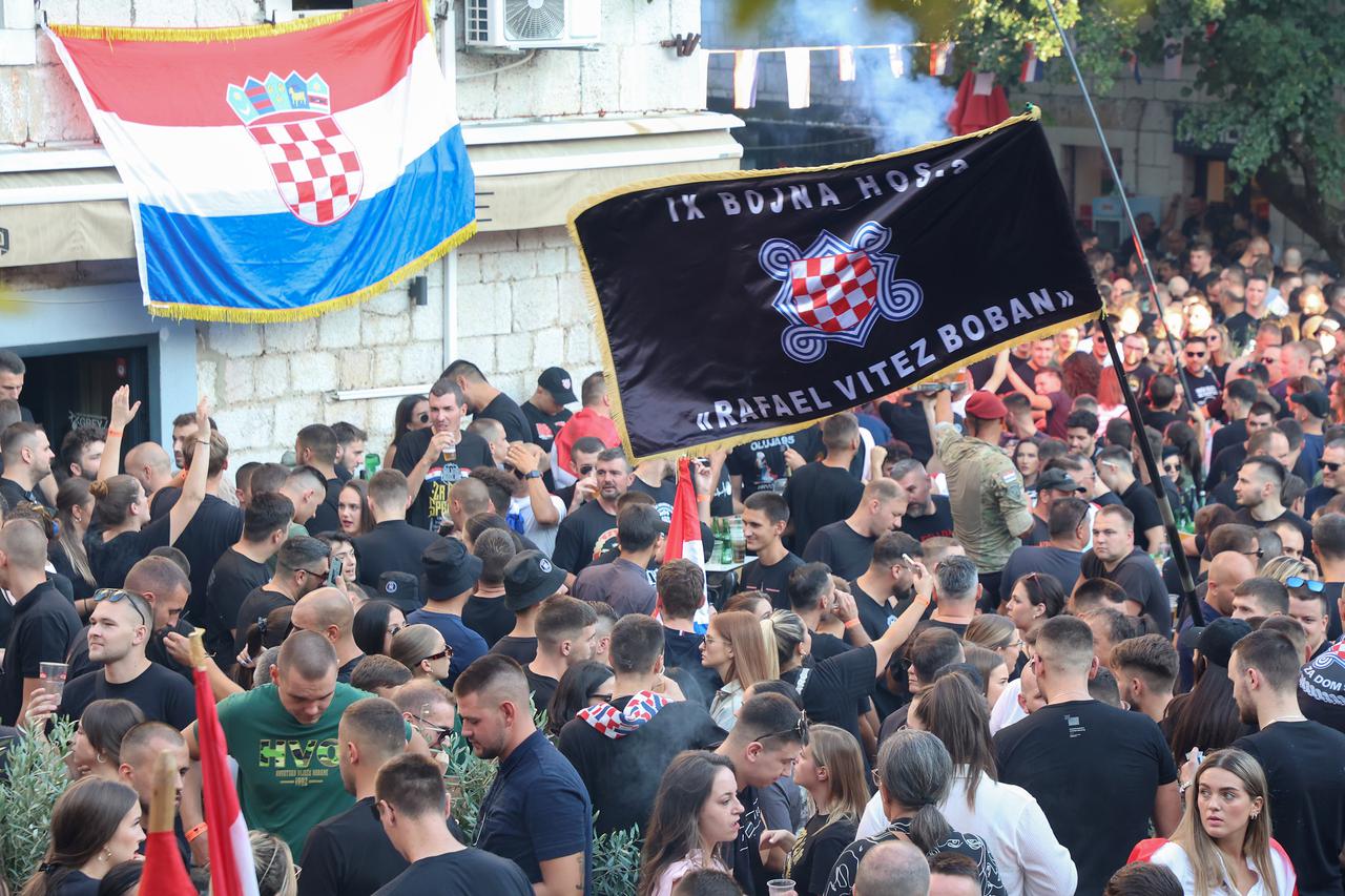 Nakon dvije godine Marko Perkovic Thompson odrzao je svoj prvi samostalni koncert na stadionu Gospin dolac