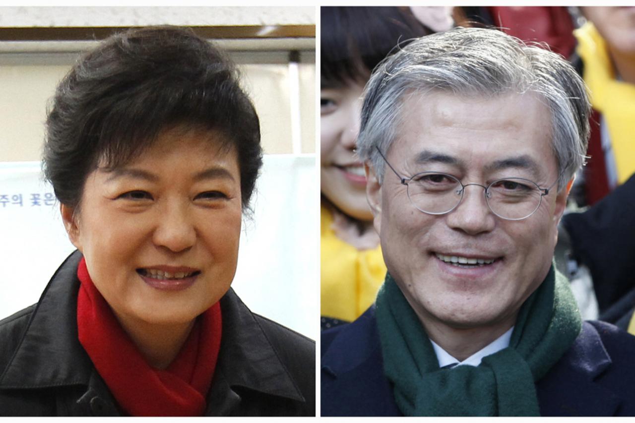 Park Geun-hye, Moon Jae-in