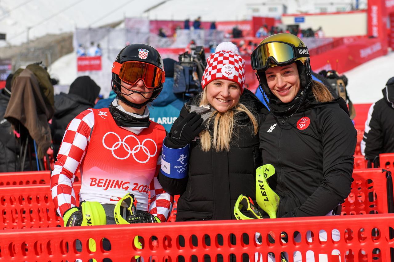 U slalomskoj vožnji na Olimpijskim igrama Popović završila 23., Ljutić 25., a Komšić izletjela