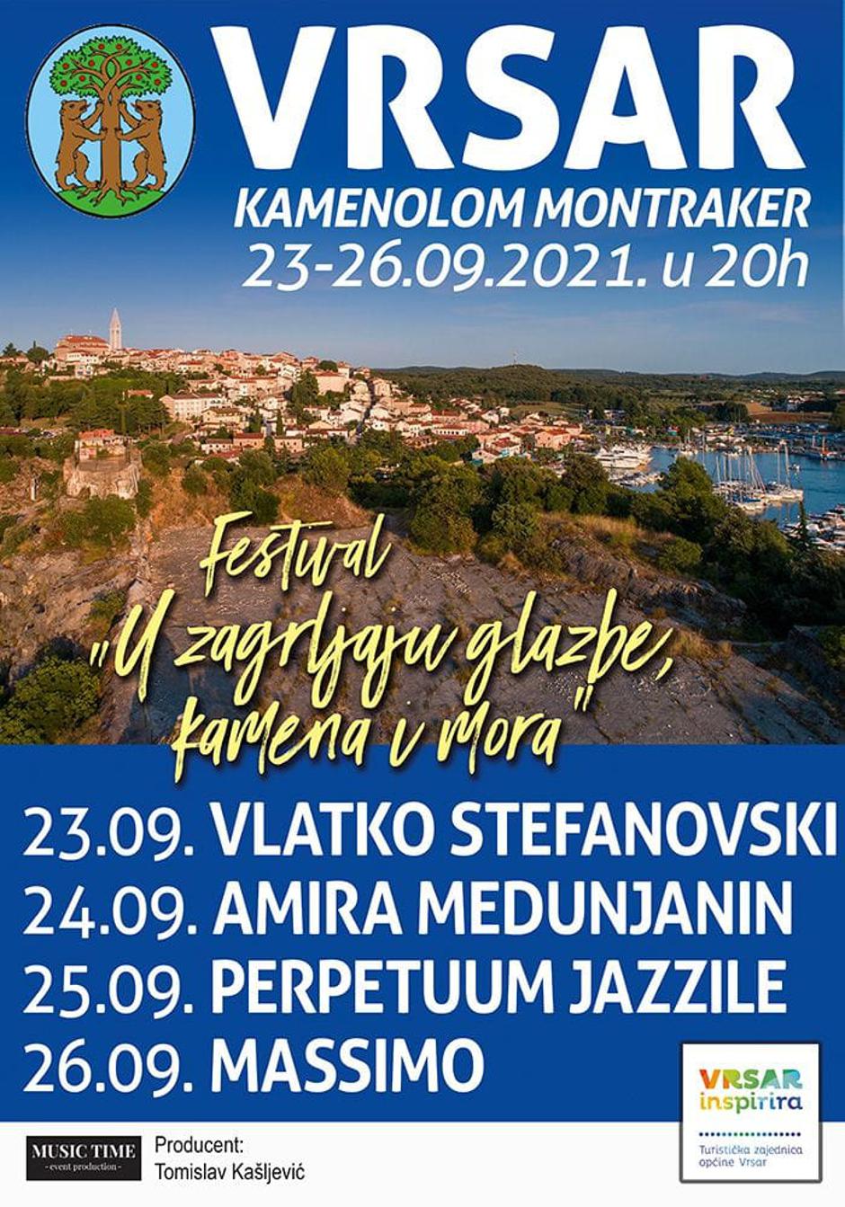 Festival "U zagrljaju glazbe, kamena i mora"