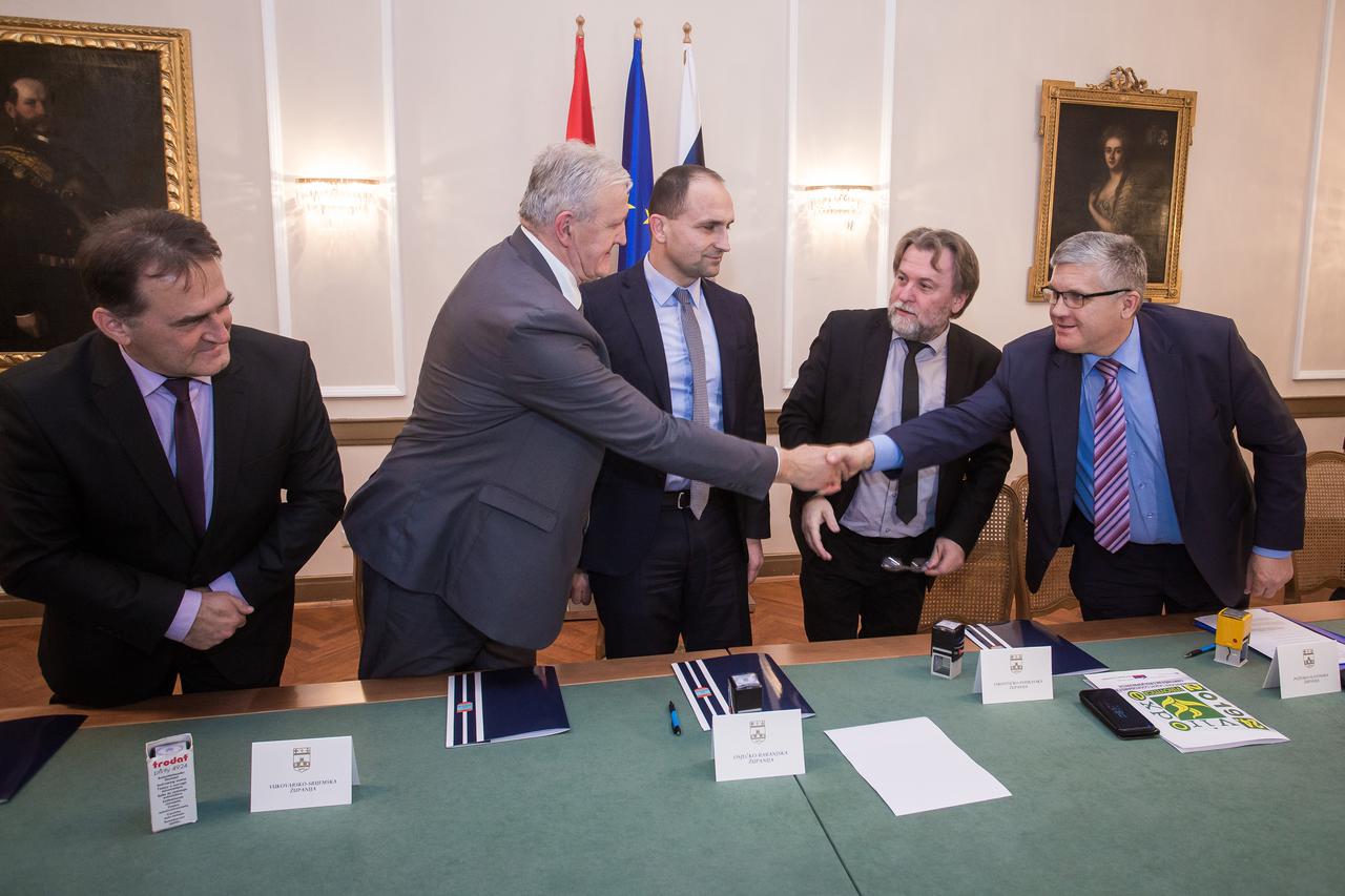Potpisan sporazum između pet slavonskih županija o zajedničkoj suradnji