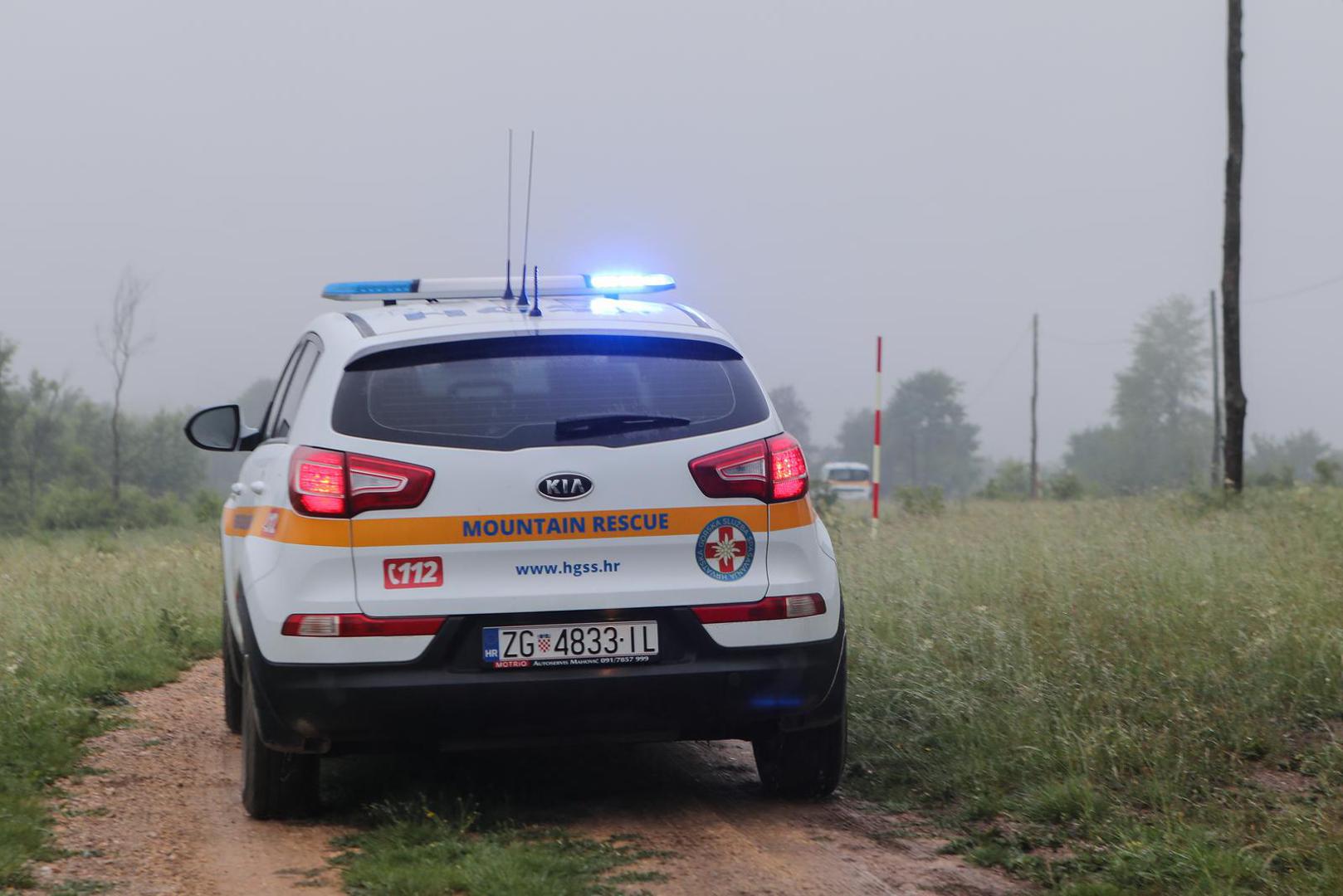 29.05.2022., Rakovica - Potraga za nestalim zrakoplovom Cessna na podrucju Rakovice.  Photo: Tomislav Miletic/PIXSELL