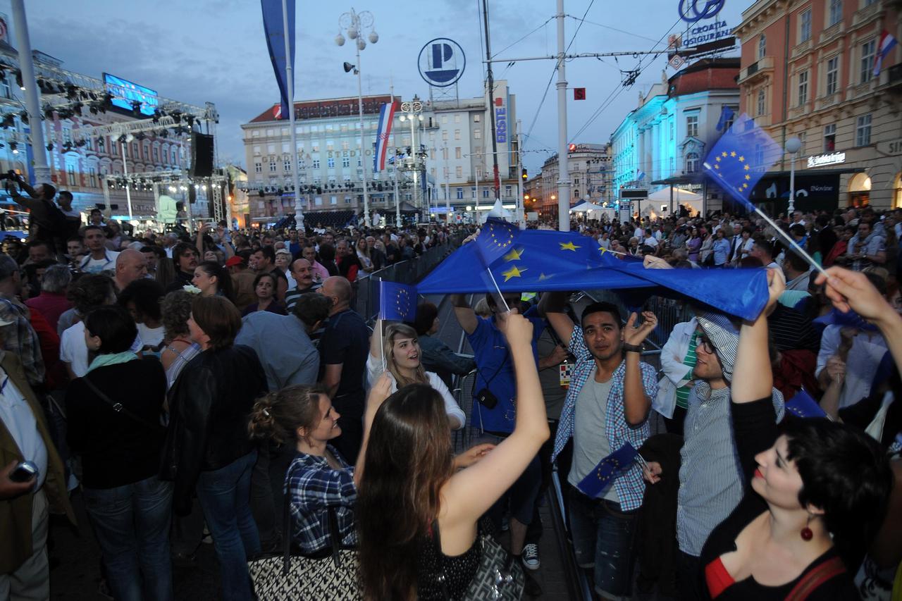 zastava EU Zagreb