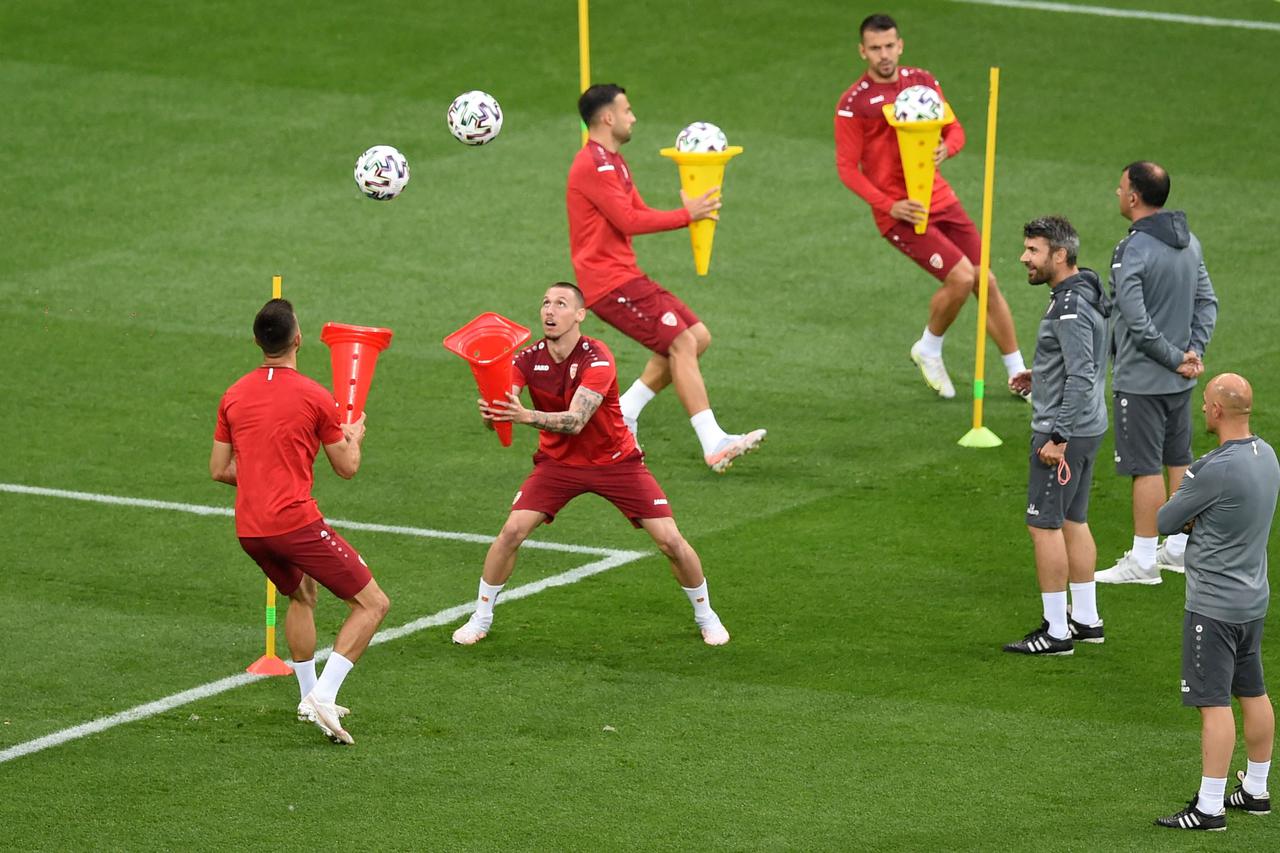 Euro 2020 - North Macedonia Training