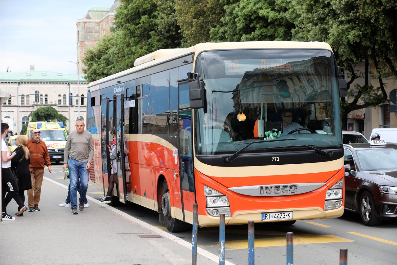 Rijeka: Autobusi Komunalnog društva Autotrolej