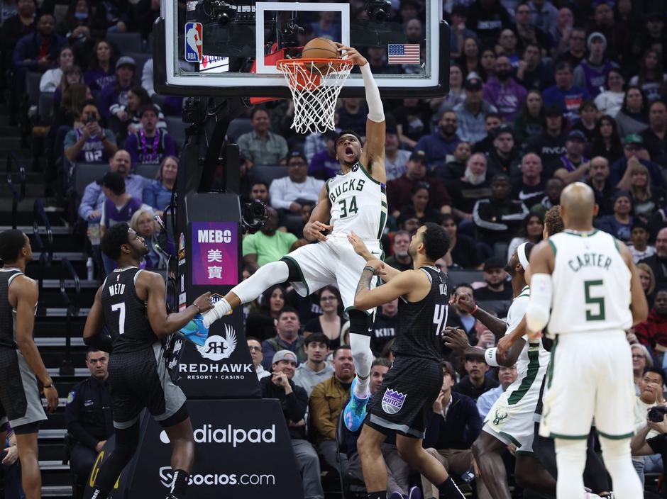 NBA: Milwaukee Bucks at Sacramento Kings