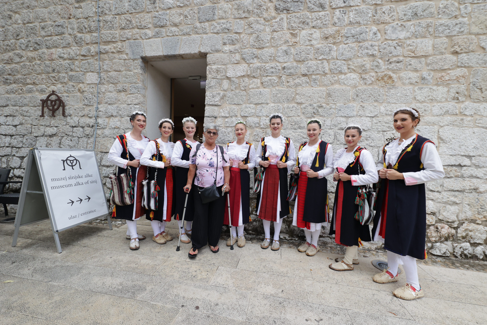 06.08.2023., Sinj - Predsjednik Zoran Milanovic u drustvu supruge Sanje Music Milanovic stigao na 308. Sinjsku Alku. Photo: Zvonimir Barisin/PIXSELL