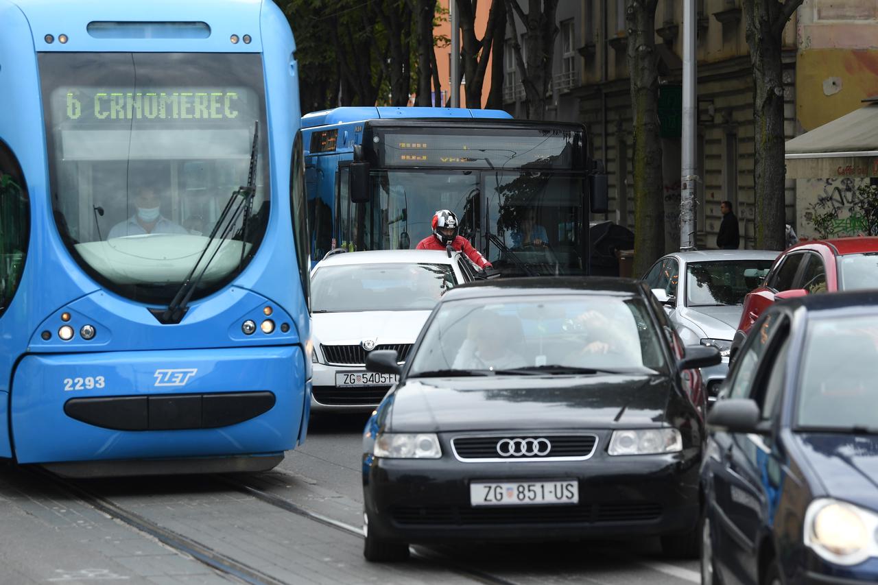 Zagreb: Stvaraju se gužve zbog radova na rekonstrukciji tramvajske pruge u Ilici