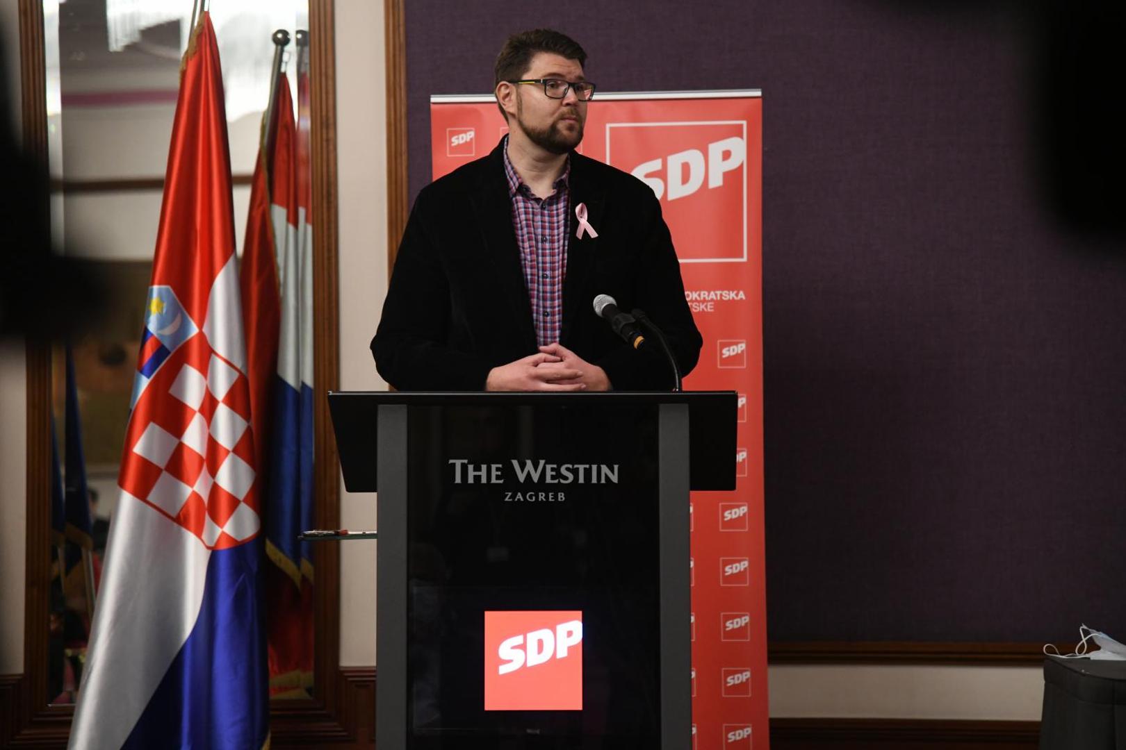 10.10.2020., Zagreb - U hotelu Westin odrzana konstituirajuca sjednica Glavnog odbora SDP-a Hrvatske. Photo: Josip Regovic/PIXSELL