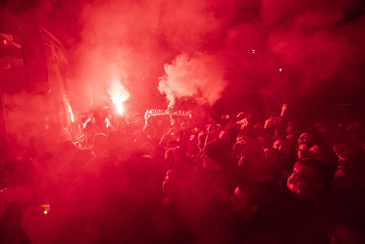 Utakmica Hajduk-Osijek na Poljudu: Priveli 19 navijača