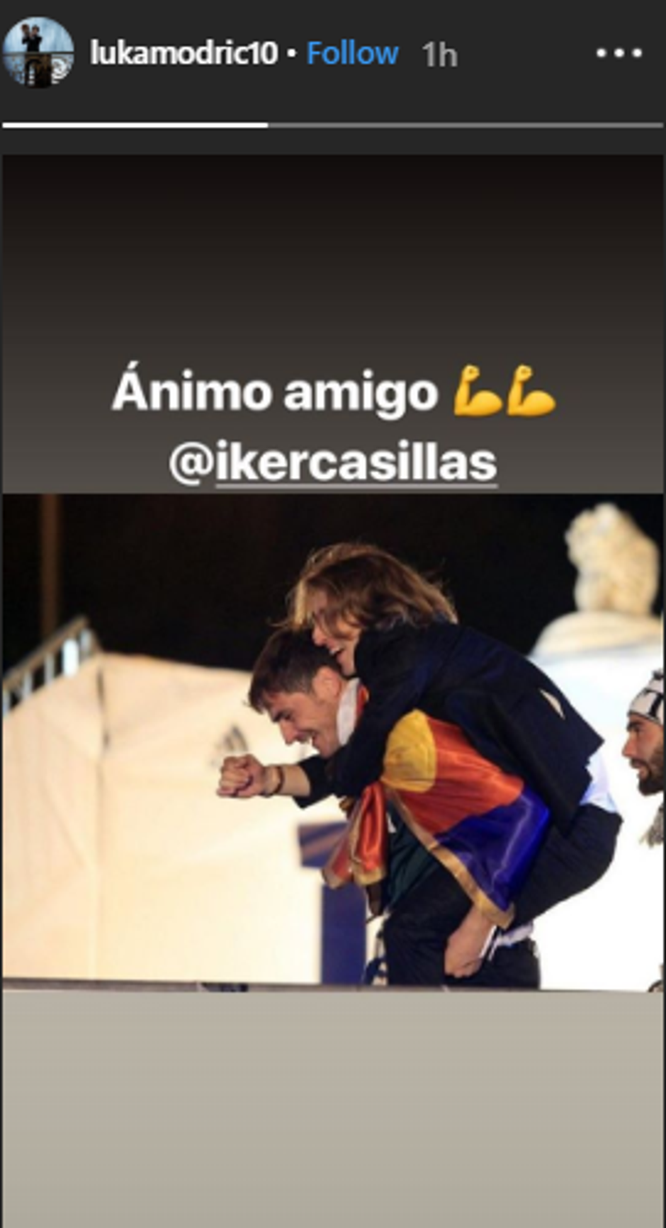 Luka Modrić i Iker Casillas