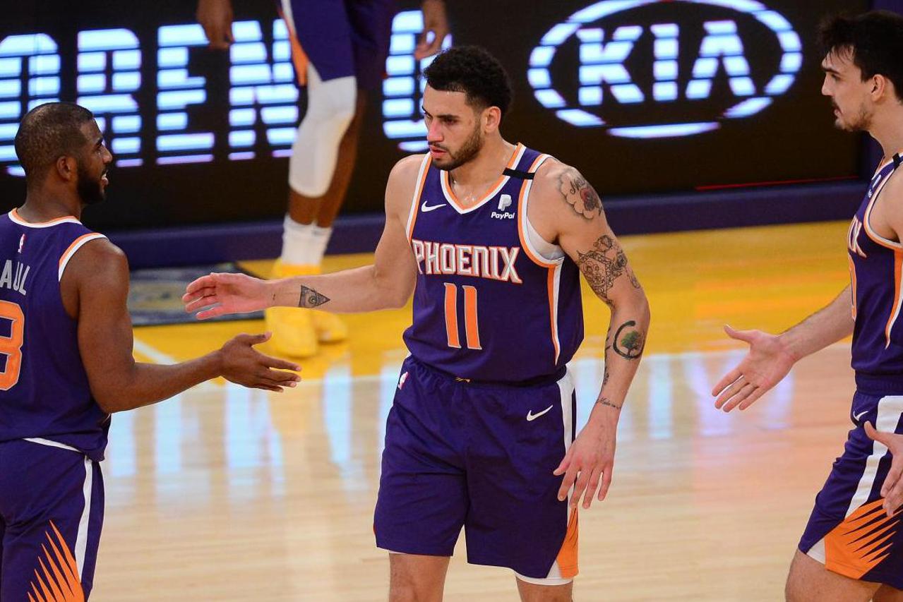 NBA: Phoenix Suns at Los Angeles Lakers