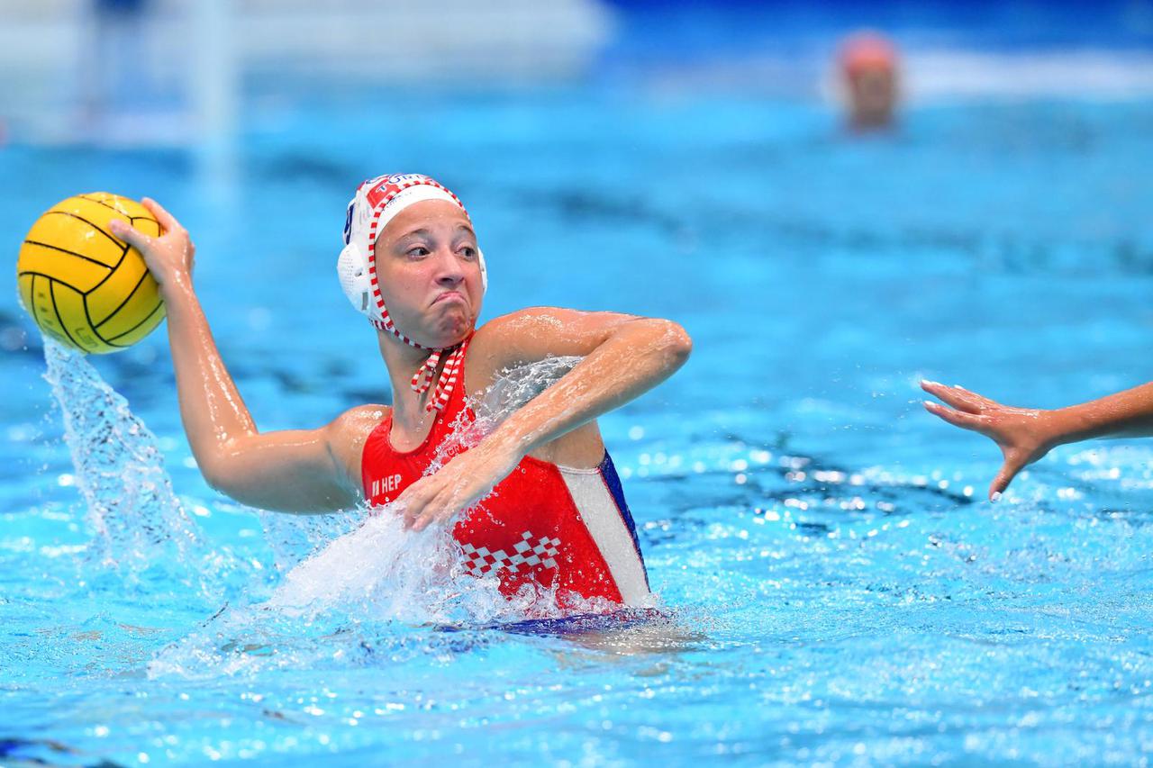 Zagreb: Žensko Europsko U19 vaterpolo prvenstvo, utakmica za 3. mjesto, Hrvatska - Grcka