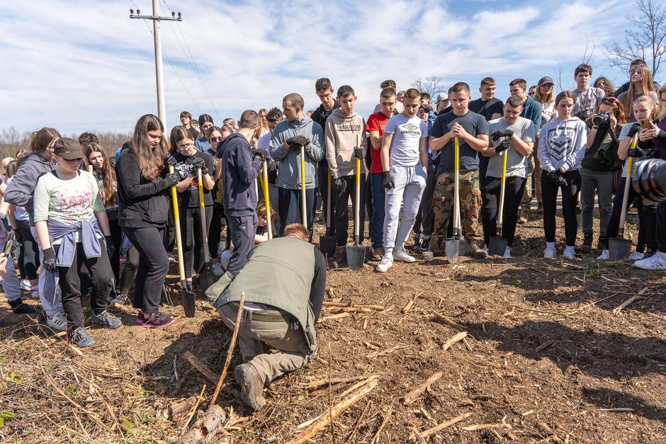 U Slunju održana velika akcija pošumljavanja