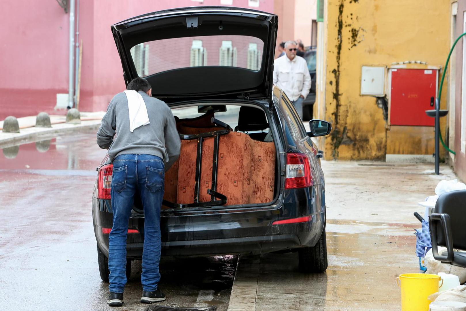 16.05.2023., Obrovac - Posljedice poplave koja je uslijed velike kolicine kise pogodila Obrovac.  Photo: Sime Zelic/PIXSELL