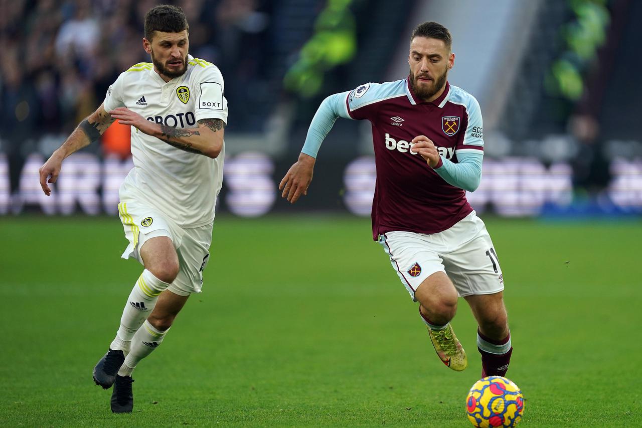 West Ham United v Leeds United - Premier League - London Stadium