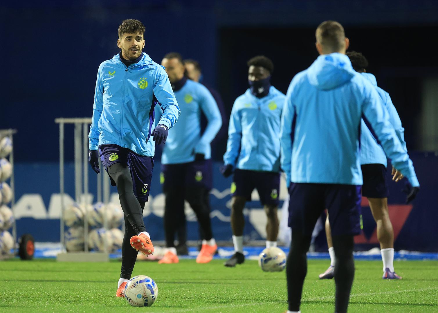 03.01.2025., stadion Maksimir, Zagreb - GNK Dinamo Zagreb odradio prvi trening pod vodstvom talijanskog trenera Fabio Cannavaro. Photo: Marko Prpic/PIXSELL