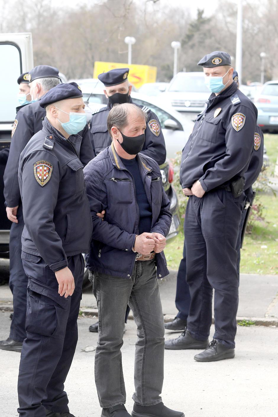 Zagreb: Dolazak osumnjičenih za krijumčarenje droge, palež vozila i premlaćivanja