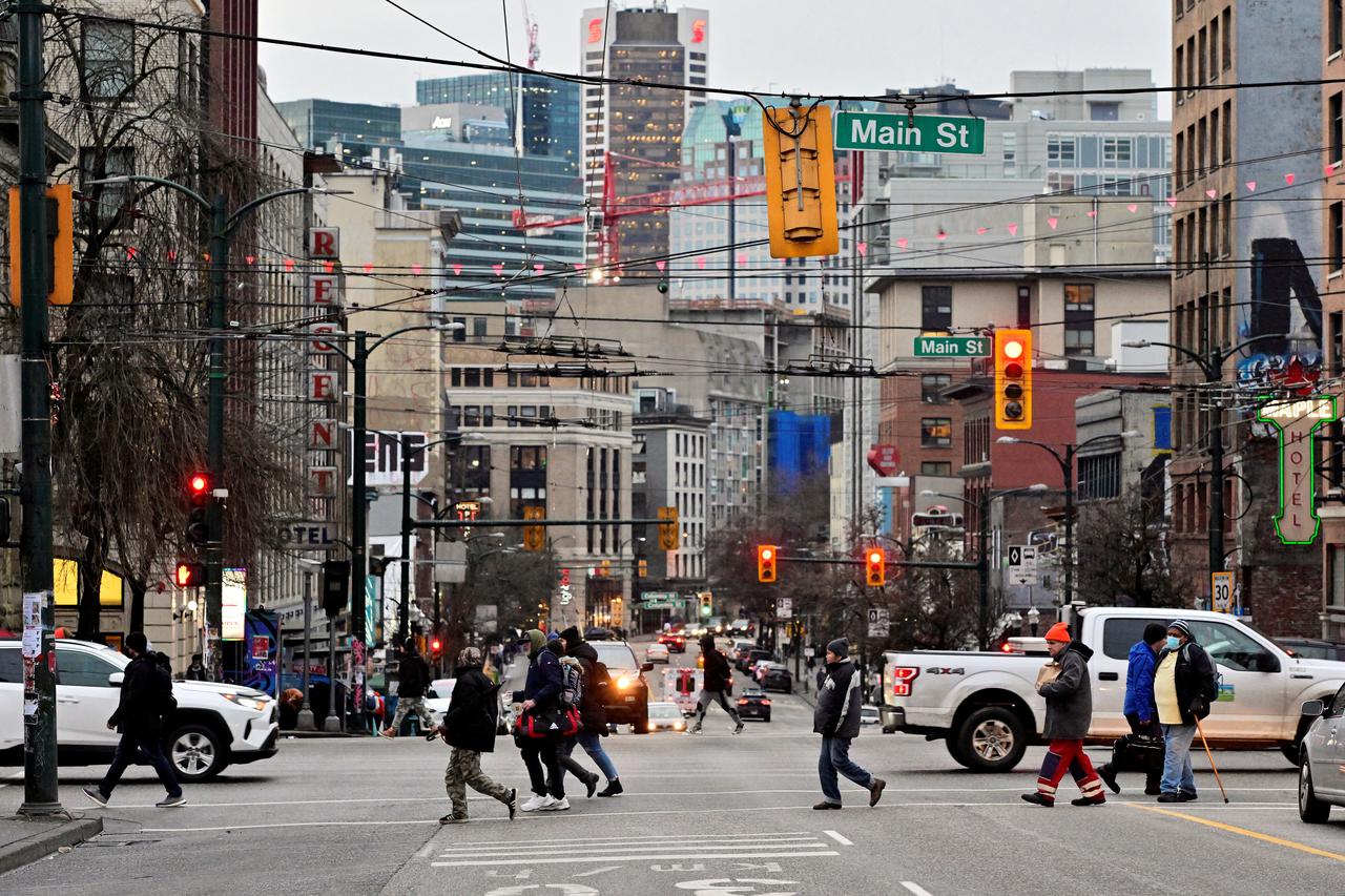 FILE PHOTO: A view of East Hastings street in Downtown Eastside of Vancouver