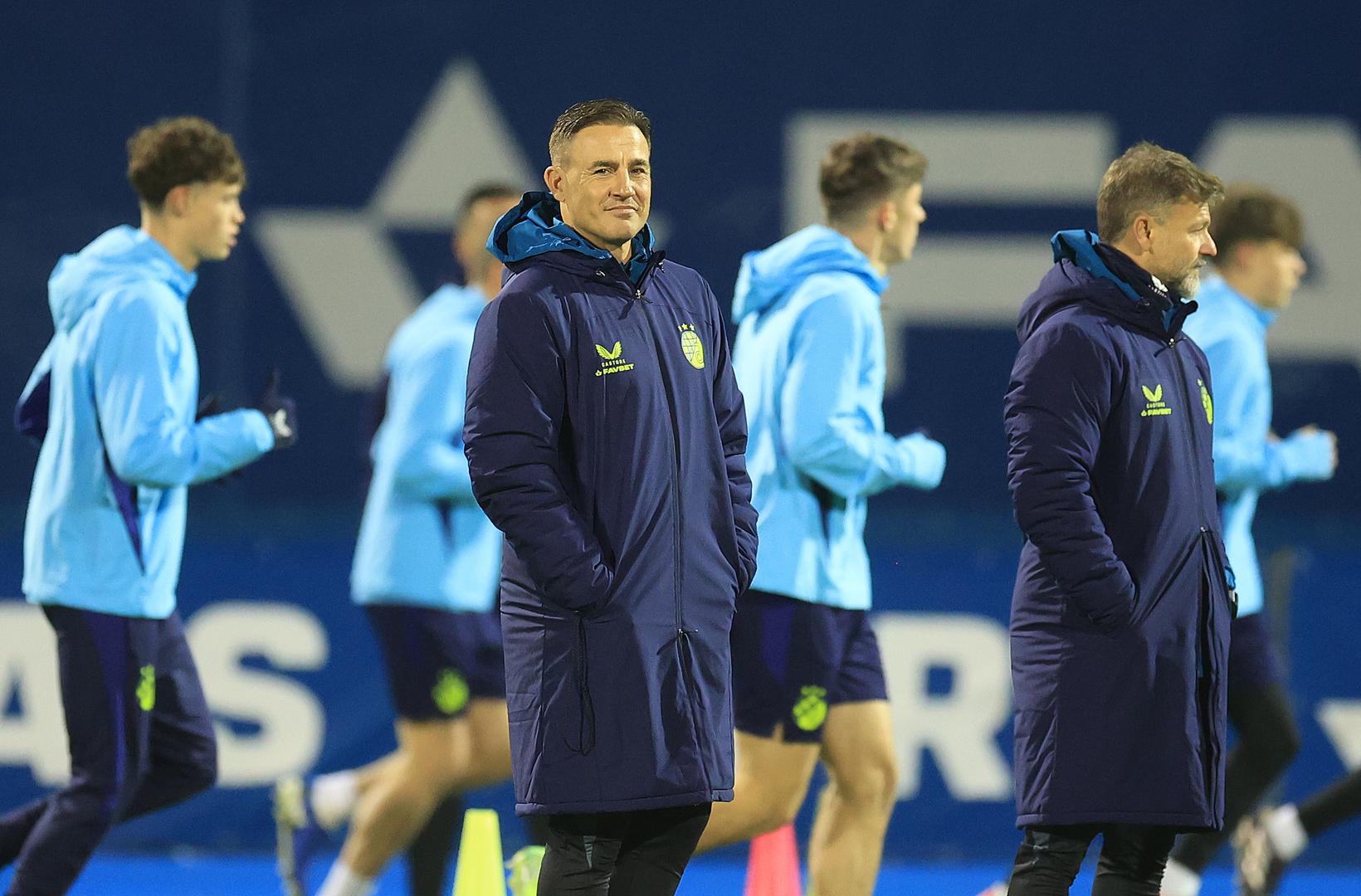 03.01.2025., stadion Maksimir, Zagreb - GNK Dinamo Zagreb odradio prvi trening pod vodstvom talijanskog trenera Fabio Cannavaro. Photo: Marko Prpic/PIXSELL