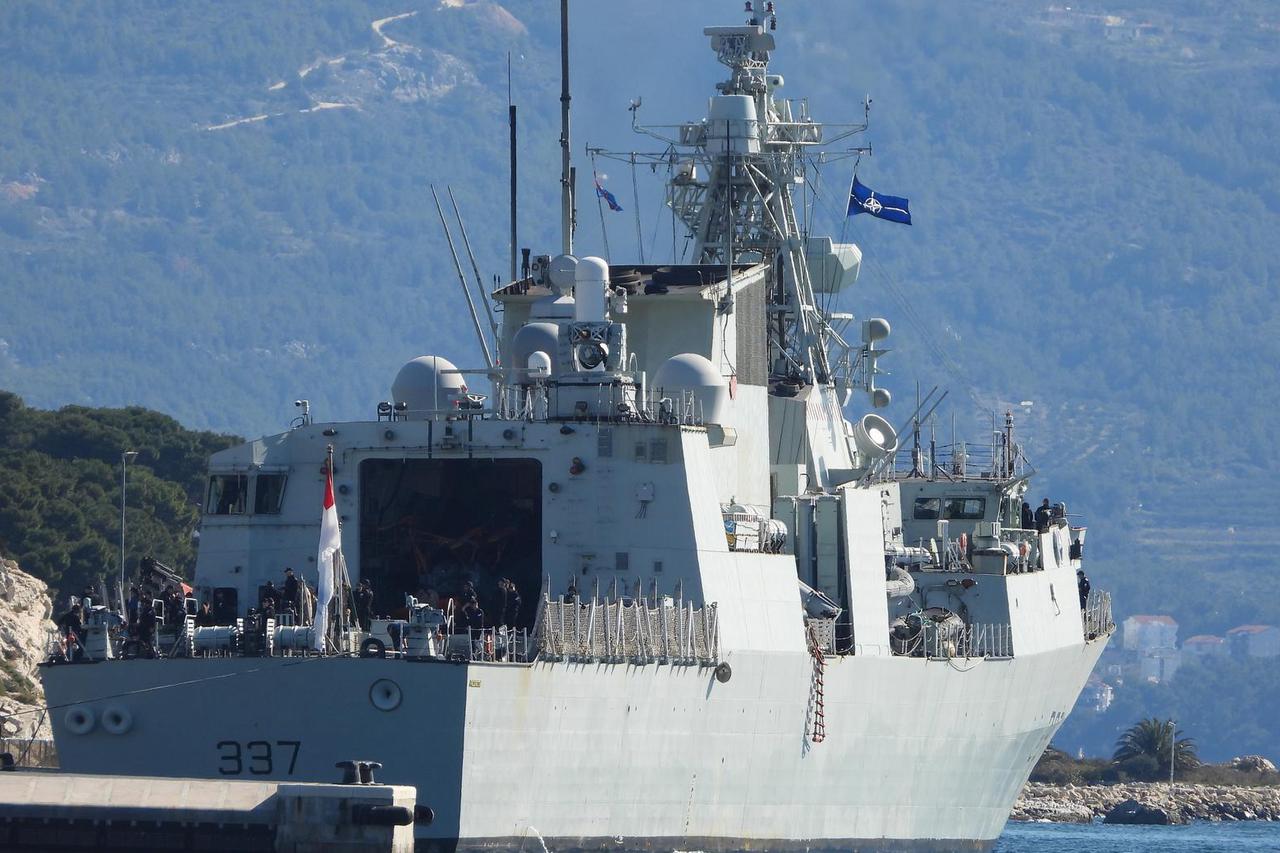 U Splitu brod Kanadske mornarice HMCS Fredericton