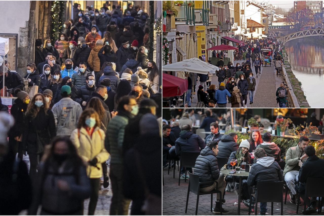 Gužve u Italiji nakon popuštanja mjera