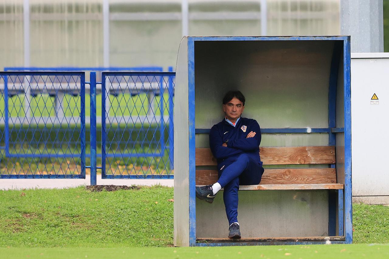 Zagreb: Trening hrvatske nogometne reprezentacije prije utakmice sa Škotskom